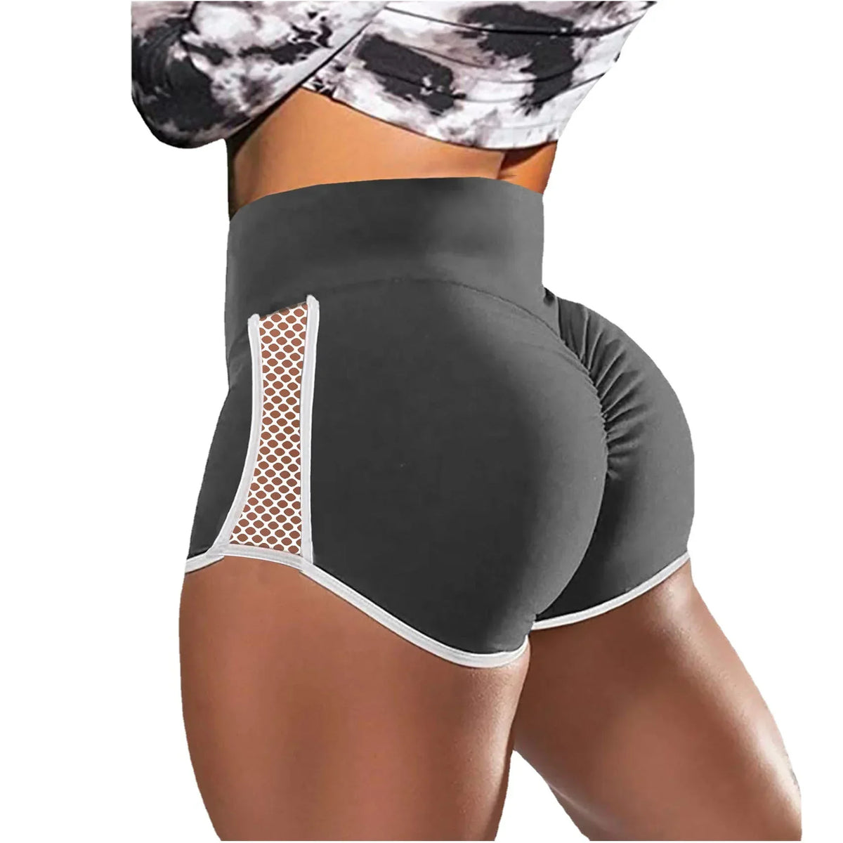 High Waist Push Up Short